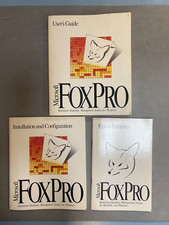 Microsoft Fox Pro User's Guide, Quick Reference, Installation and Configuration