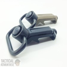 Rail Sling Attachment RSA Point Mount w QD Swivel Airsoft 20mm Weaver AEG UK