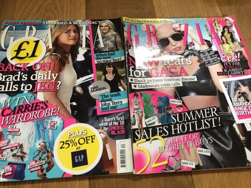 Grazia magazines jeninifer - magazines,