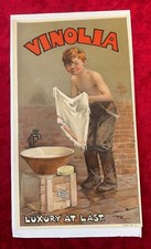 Advertising Trade Card, Vinolia Soap