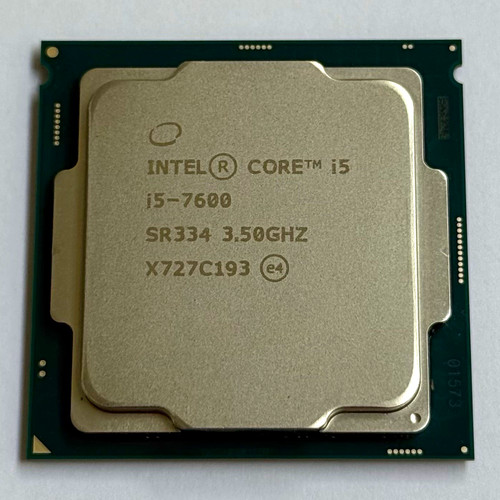 Intel core 7600 50ghz - core, 3.50ghz