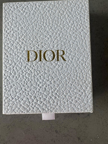 Dior signed gold metal link - gold,