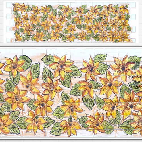 Collector mosaic centerpiece - mosaic,