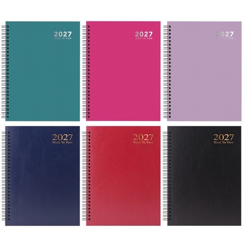 2027 week view diary - a5, to