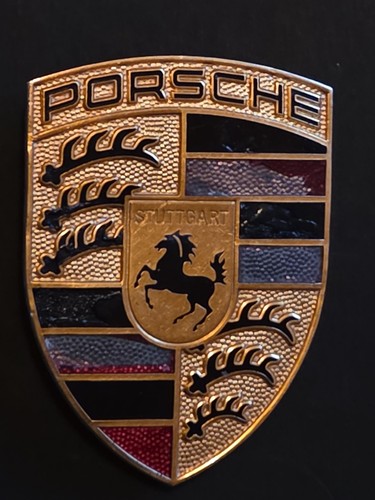 Porsche branding badge - branding,