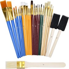 Paint Brush Set 25Pcs All