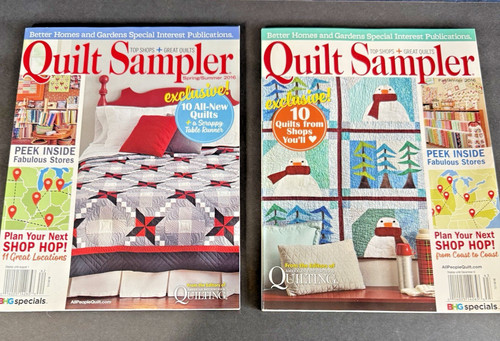 Quilt sampler magazines better - quilt,