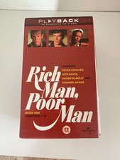 Rich Man Poor Man VHS Boxset