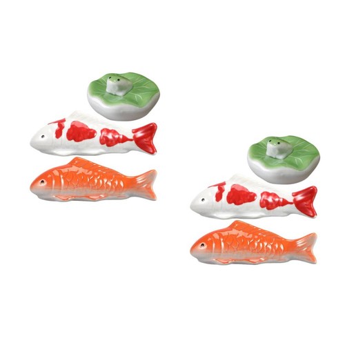 Ceramic koi fish floatable - koi,