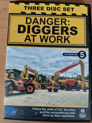 Danger diggers work - danger:,