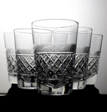 6x Thomas Webb Heirloom Cut