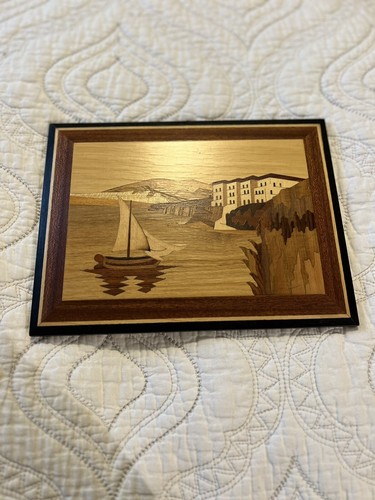 Italian wooden plaque - italian,