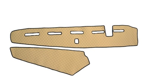 Beige dashboard mats - dashboard, eco