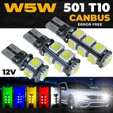 T10 501 W5w 12v Led White