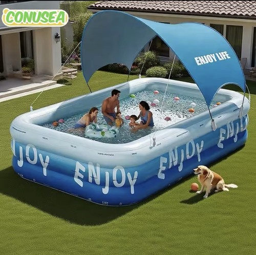 Large inflatable swimming pool - inflatable,