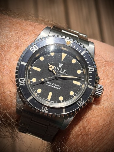 Rolex 5513 submariner 1974 - rolex,