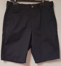 Marks & Spencer Blue Harbour Men's Navy Chino Shorts Size 34W