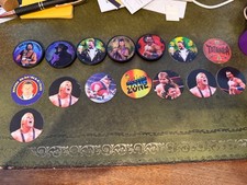 WWF PANINI MAT CAPS SLAMMERS POGS 1995 WRESTLING TITAN SPORTS WWE WCW