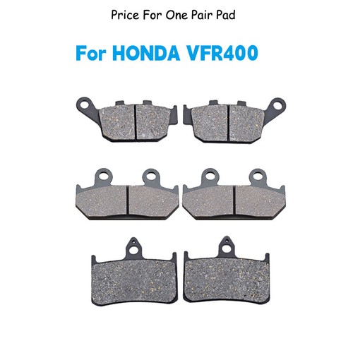 Front rear brake pads for - or,