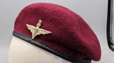 Kings Crown Parachute Regiment Beret. Highlander Forces Beret. Maroon 