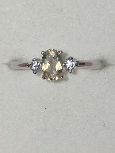 Citrine oval cut real - citrine,