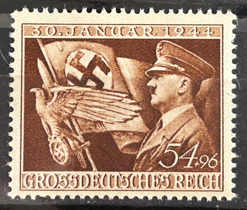 1944 german stamp adolf - german,