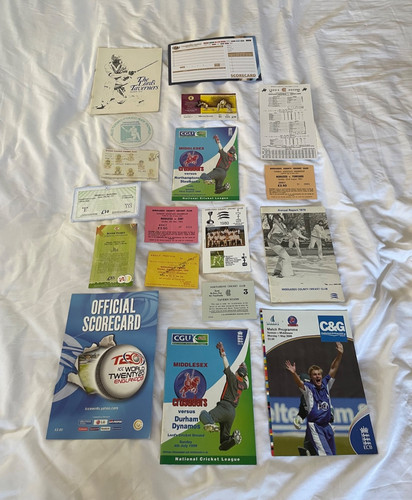 Middlesex cricket collection - cricket,