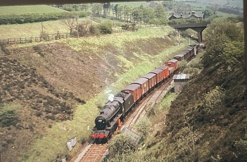 35mm slide steam loco - 35mm, br