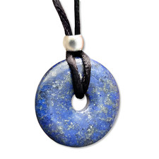 Lapis Lazuli Donut Pendant