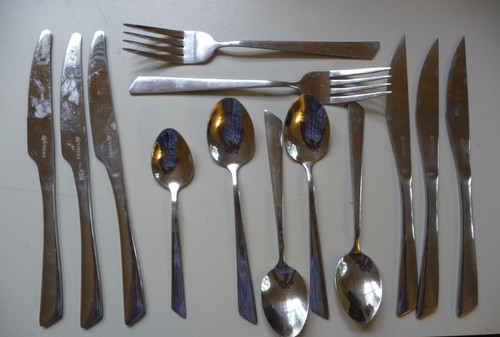 Cutlery stainless steel - steel, 13