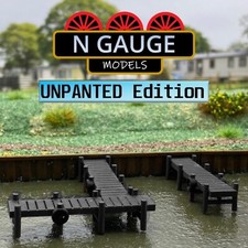 UNPAINTED-N Scale Gauge 1:148