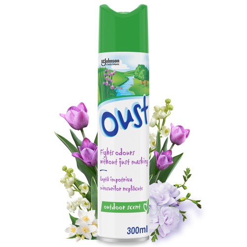Oust odour eliminator - odour, aerosol