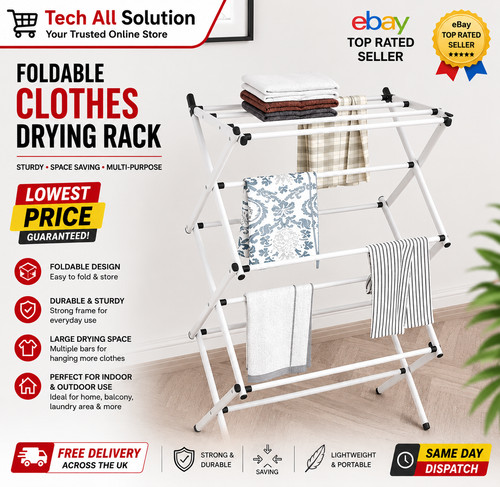Airer foldable electric tier - electric,