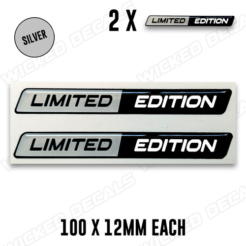 Limited edition 3d - x,