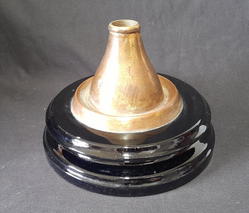 Antique veritas lamp works oil - antique,