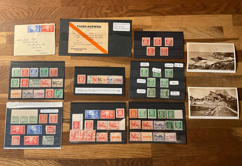 Channel islands stamps - islands,