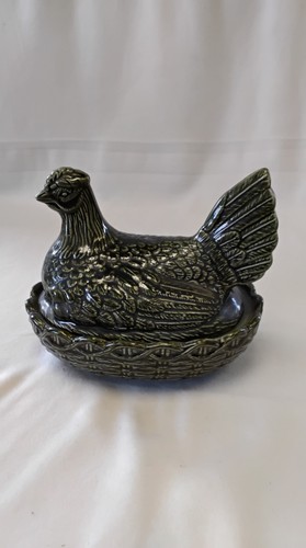 Portmeirion cermaic hen - cermaic,