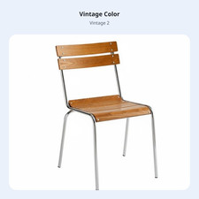 Slatted Back Dining Chair