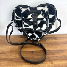 Dr Martens Cow Print Faux Fur