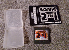 Sonic 2 in 1  Cartridge Only