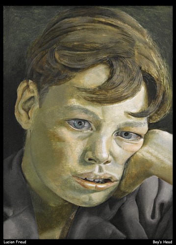 Lucian freud boys head - boys, 1
