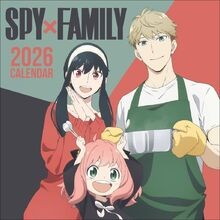Spy family broschurkalender - x,