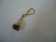 Starboard Side Lamp Brass keyring   - Key Ring Nautical /ships/wheel Royal Navy