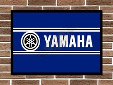Yamaha Metal Sign Wall Plaque