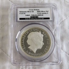 2009 1oz £2 BRITANNIA SILVER