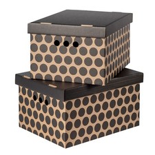2pc Decorative Storage Boxes