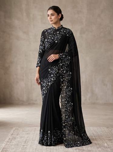 Bollywood designer georgette - bollywood,