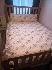 Superking bed frame solid - bed,