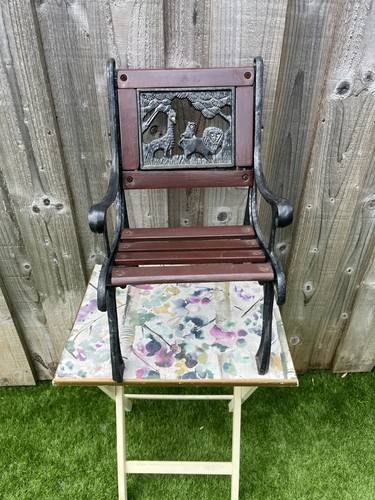 Small cast iron - iron, wood