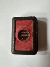Illustrated Miniature Bible David Bryce Original Metal Case w Magnifying Glass